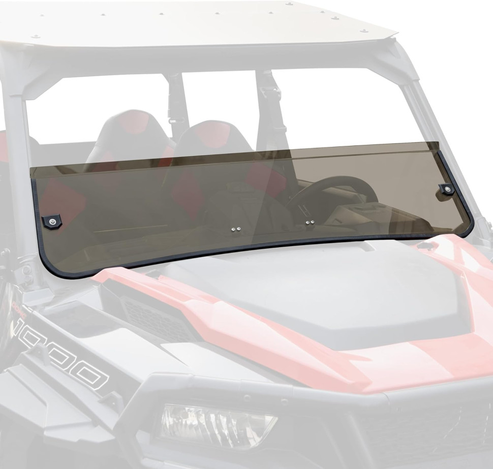 Стекло лобовое 1/2 тонированное для Polaris General HWS-P-GEN1K-70 2881111
