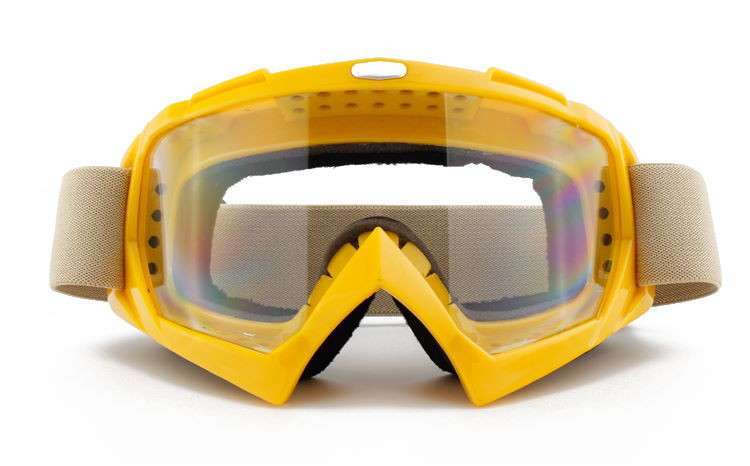 Очки для квадроцикла RiderLab желтые с прозрачной линзой XH-008Y