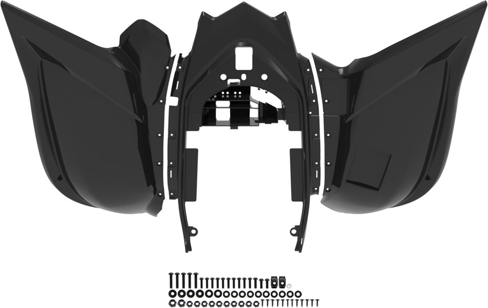 Задние крылья комплект для Yamaha Raptor 700 1PE-F1600-70-00 1PE-F1600-K0-00 1PE-F1600-00-00 MTVPH0831