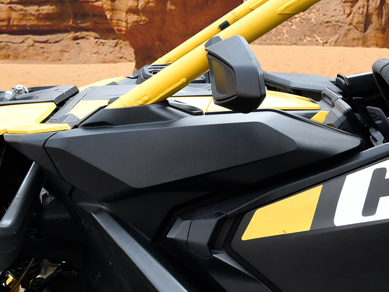 Панель декоративная передняя левая для квадроцикла Can-Am Maverick R 705017027 705017027N