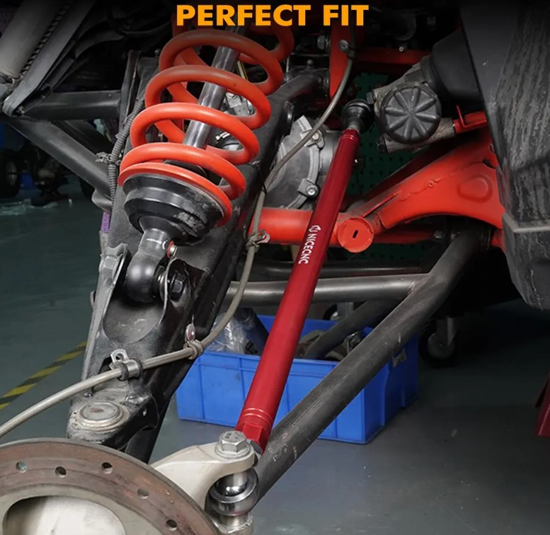 Комплект рулевых тяг красные/ черные для Can-Am Maverick X3 (XDS) 709401556 709401703 51-1082 709401556RD 709401556BL красный