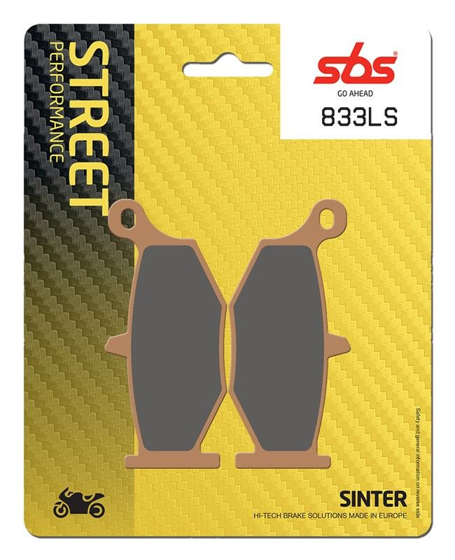 Тормозные колодки SBS, задние Sinter 833LS 833ls