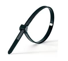 TIE RAP B6-178/1000 MUSTA  Хомут пластиковый 27026