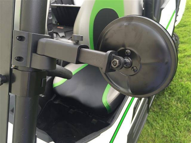 Зеркала для UTV боковые круглые сферические для трубы 1,75" и 2" EMP 13155-5-1/2"