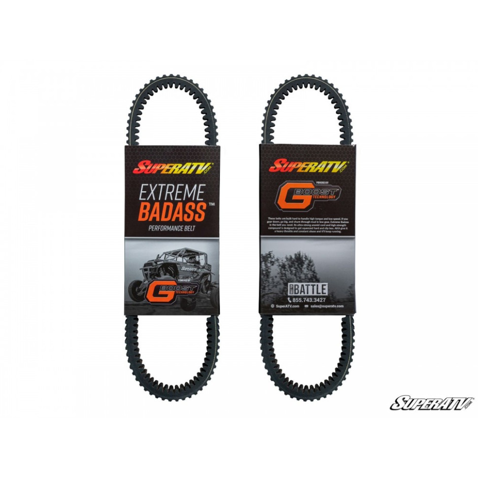 Усиленный ремень GBOOST Extreme Badass для Can-Am Commander /Maverick /Renegade /Outlander /G2 /G1 /G2S /G2L 715900212 / 715000302 / 422280364 /422280360 /422280367 SuperATV DBCA302EX DBCA302EX