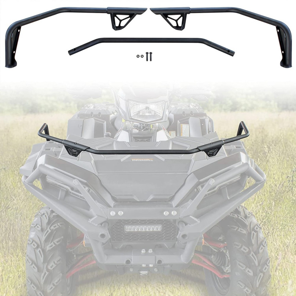Передняя дуга /бампер на багажник квадроцикла Polaris Sportsman 850 /850 SP /1000 XP 2017+ 2882022 /B0105-01001BK /FB95 FB95
