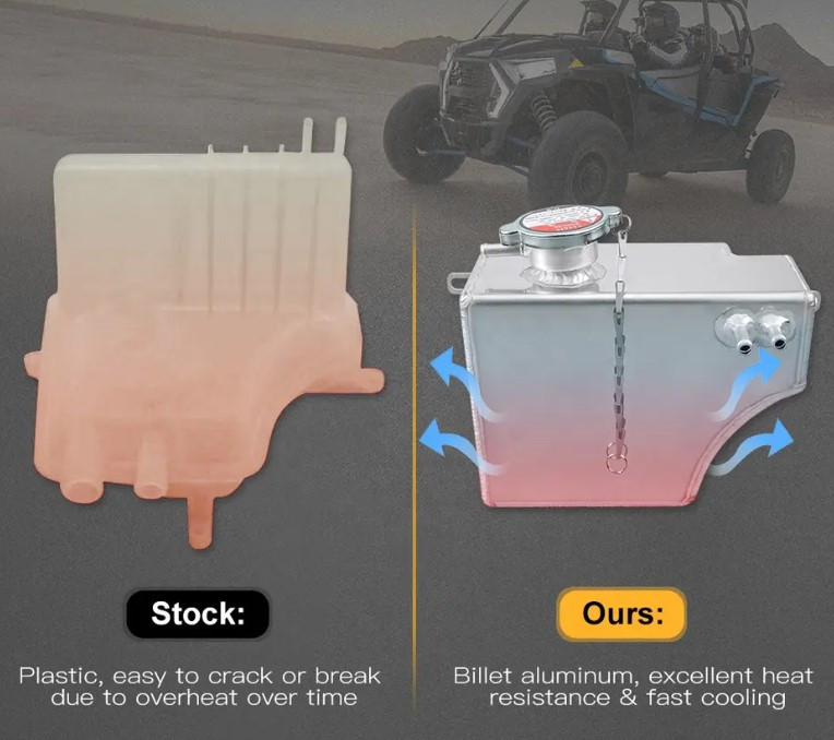 Расширительный бачок усиленный для Polaris RZR XP TURBO 2016+ 1240943