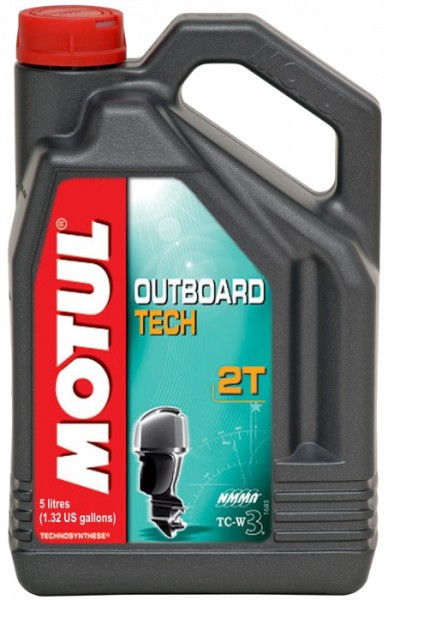 Масло для лодочного мотора Motul Outboard Tech 2T 102789 101726 1 Литр