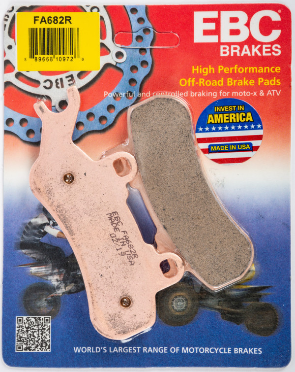 Колодки тормозные левые для Can-Am Defender / Maverick X3 / 715900379 / 715900386 / FA682R