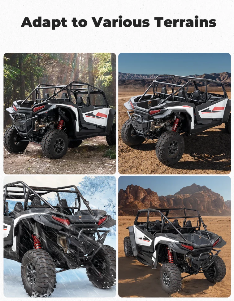 Бампер задний KemiMoto 2024 RZR XP 1000 B0101-04604-BK 2884514