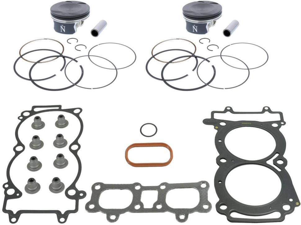 Поршневой комплект - поршни стандарт Namura для Polaris RZR 1000/900 2205244 3022358 2205245 2204949 5813737 NA-50091-BK 186-5091B 186-5091 NA-50091-K +0.02мм