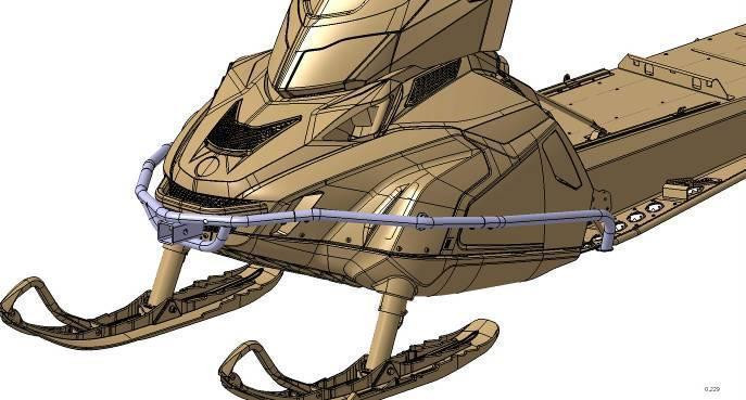 XU Front Bumper Heavy-Duty  with 2'' Receiver  WT,SWT Бампер передний усиленный 860200987