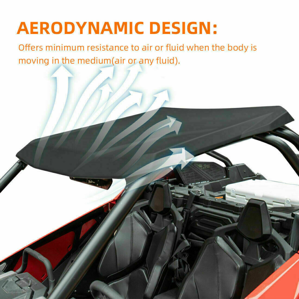 Крыша спортивная GorillaWorks для Polaris RZR PRO XP 2020 2883928 RF928 B0112- 01401BK