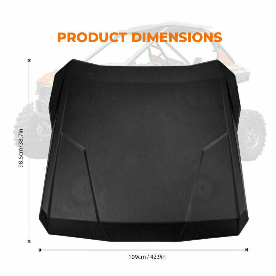 Крыша спортивная GorillaWorks для Polaris RZR PRO XP 2020 2883928 RF928 B0112- 01401BK