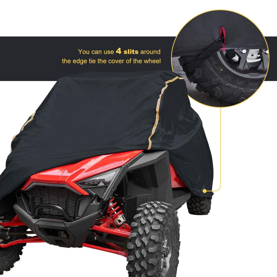 Чехол для хранения KemiMoto 210D Oxford Polaris RZR PRO XP B0111-00703BK