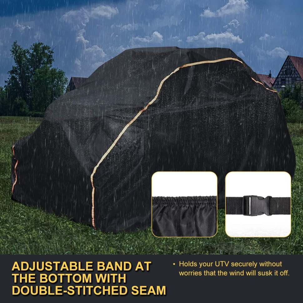 Чехол для хранения KemiMoto 210D Oxford Polaris RZR PRO XP B0111-00703BK