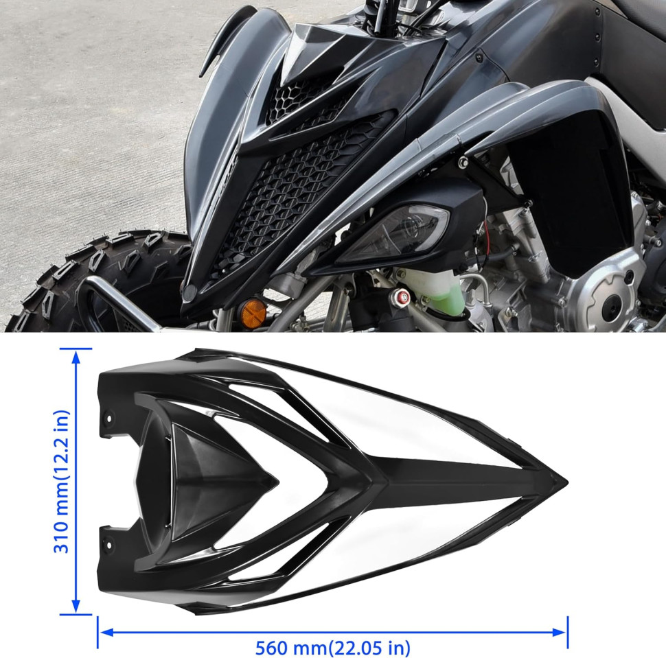 Передняя панель/Крышка радиатора/Капот для Yamaha Raptor 700 1PE-F3391-60-00 1PE-F3391-00-00 MTVPH0829