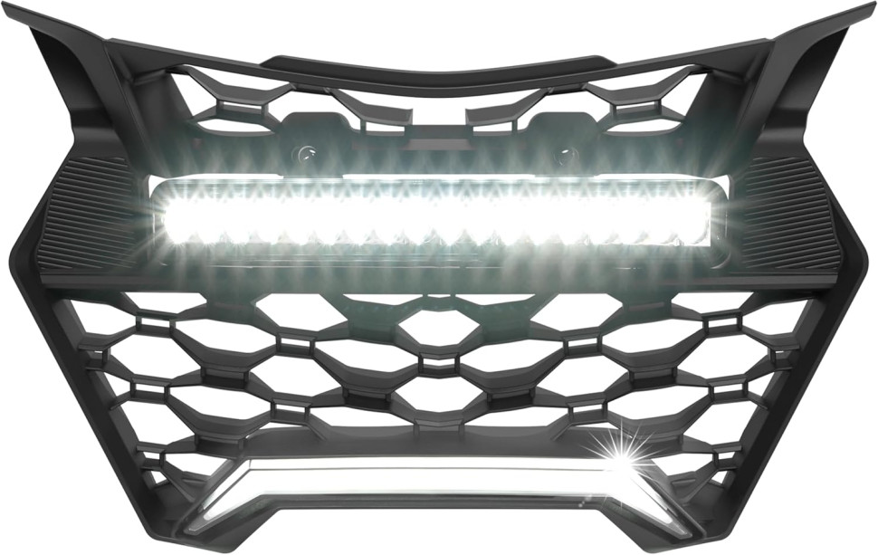 Решетка радиатора с LED фарой для квадроцикла Can-Am Maverick R & R MAX X RS 2024+ 708500007 ATJPH0166