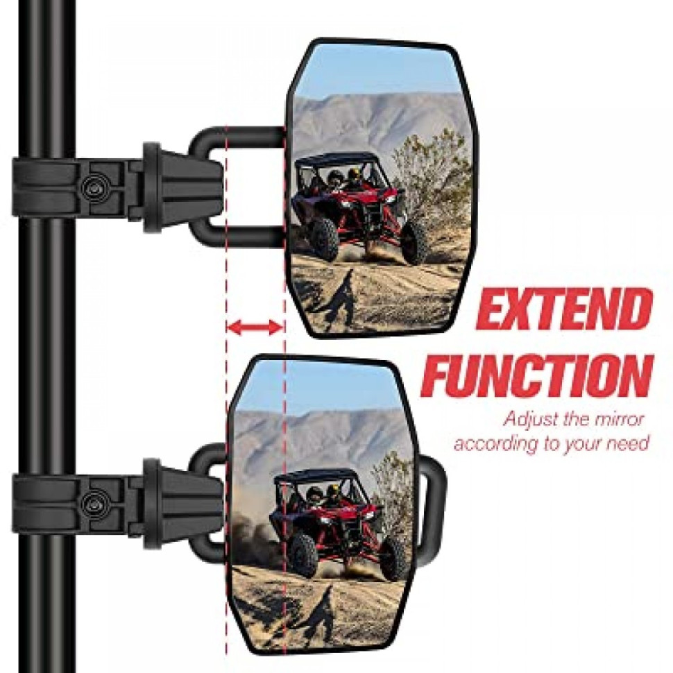 Комплект зеркал UTV под трубу 1.75-2.0 B0106-05101BK B0106-05101BK