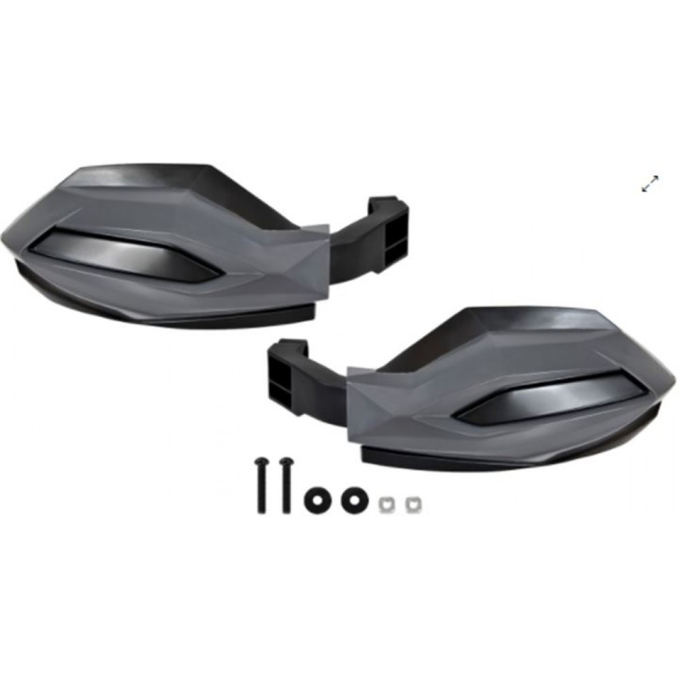 Защита рук снегохода черно-серые Ski-Doo REV Gen5, Neo, REV Gen4, XS, XM, XP, XR, XU 860200470 /860200712 /HG95 HG95