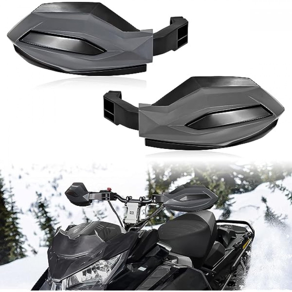 Защита рук снегохода черно-серые Ski-Doo REV Gen5, Neo, REV Gen4, XS, XM, XP, XR, XU 860200470 /860200712 /HG95 HG95