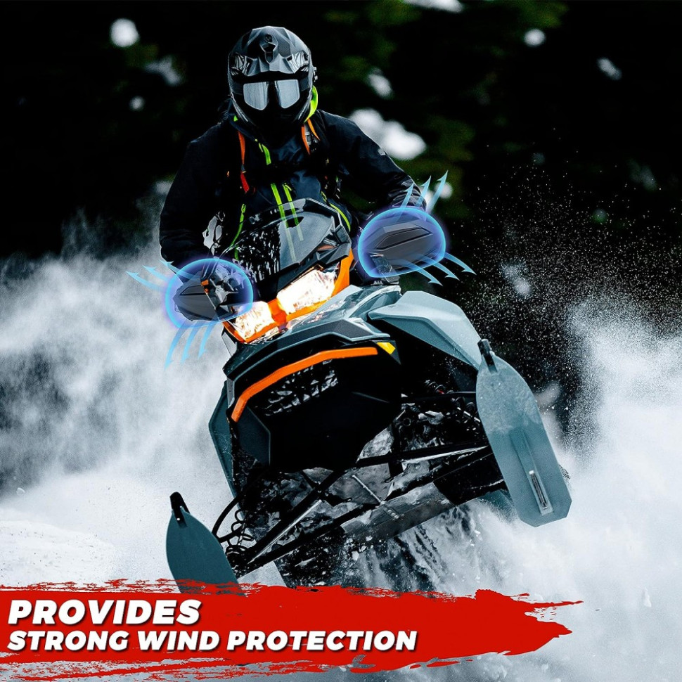 Защита рук снегохода черно-серые Ski-Doo REV Gen5, Neo, REV Gen4, XS, XM, XP, XR, XU 860200470 /860200712 /HG95 HG95