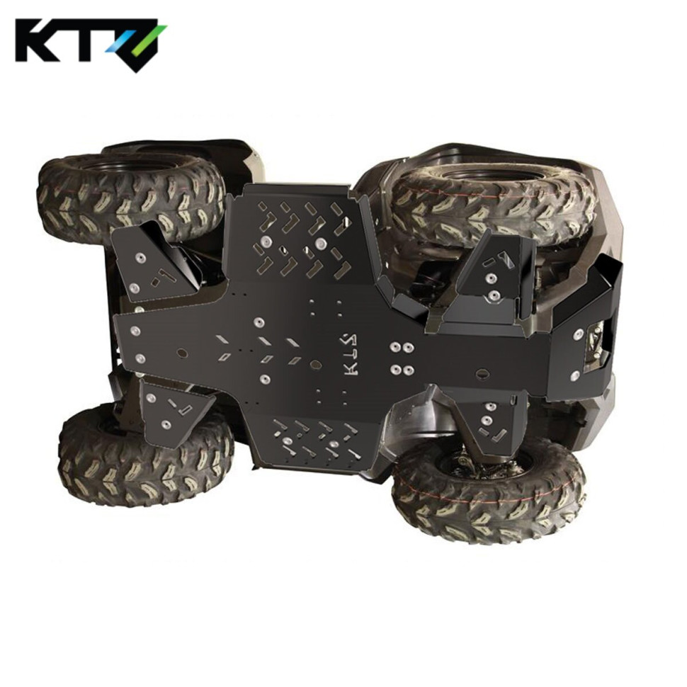 Защита днища композитная (Комплект) для Yamaha Grizzly 2016+ 22.01