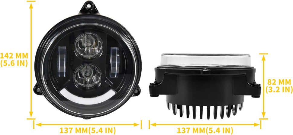 Фары светодиодные для Can-Am Outlander G2L 450 500 570 L Max 2015-2024 710003900 B3902-00101CL