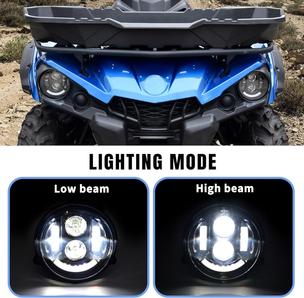 Фары светодиодные для Can-Am Outlander G2L 450 500 570 L Max 2015-2024 710003900 B3902-00101CL