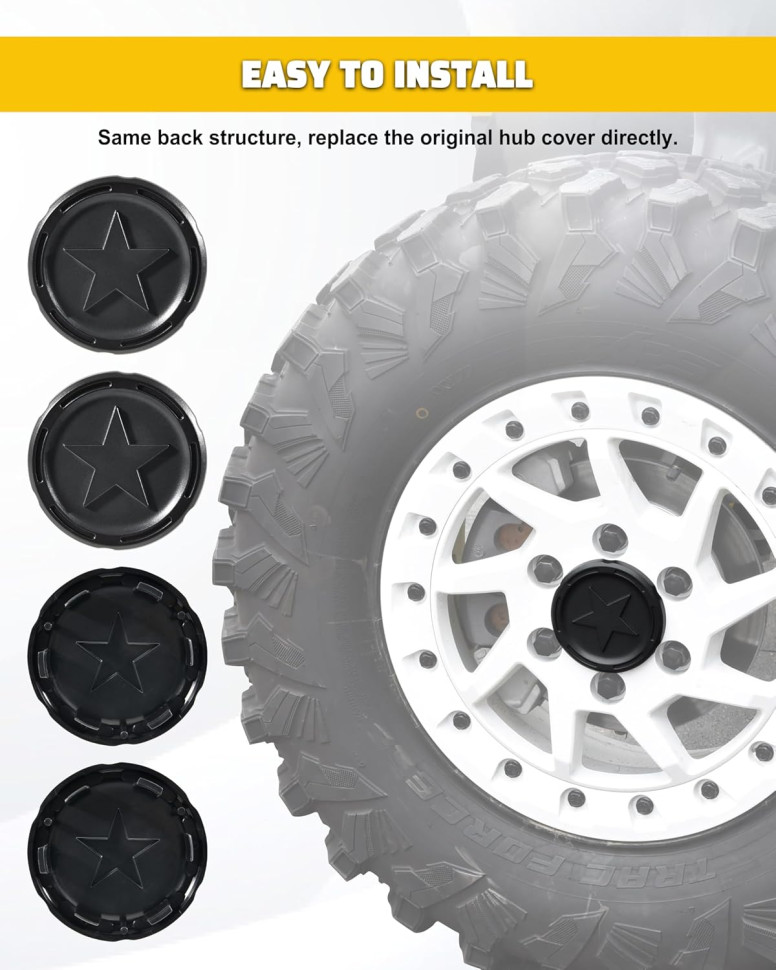 Колпачок ступицы для квадроциклы Maverick R ATJPH0170 705402826 705403835