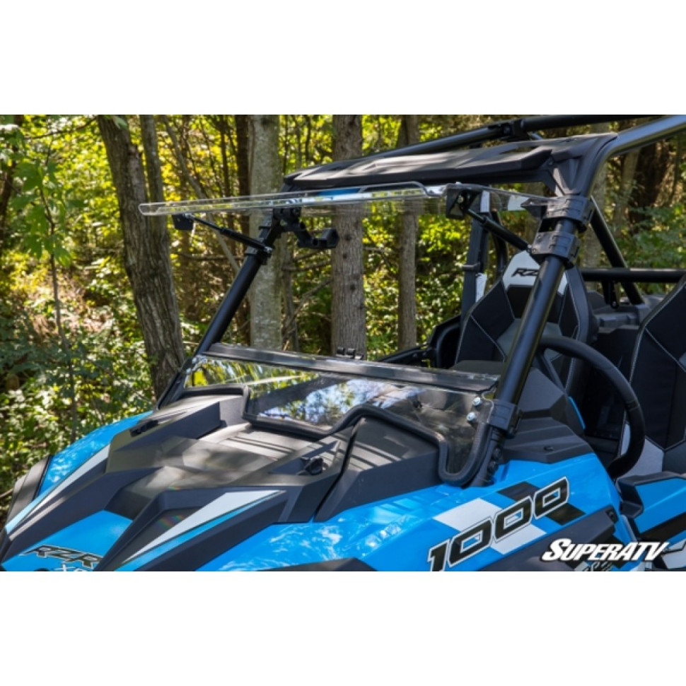 Стекло полное откидное Polaris RZR 1000 /RZR XP Turbo 19+ RiderLab FWS-P-RZR1K-002-70 B0110-06001CL
