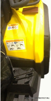 Расширители колесных арок BRP Outlander L Max , 450/500/570, 2015- 40.MP 0169  MP0169 40.MP016