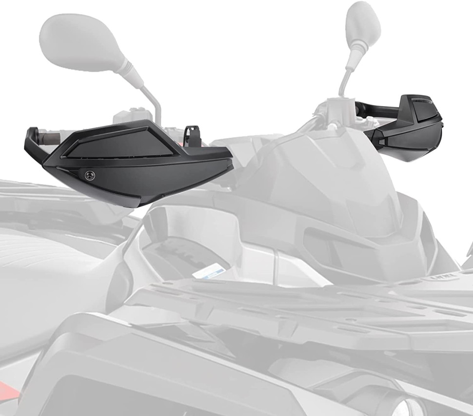 Защита рук Kemimoto для CanAM Outlander с установочным комплектом 715001706 + 715001378 B0106-10401BK (полная копия оригинала без надписи CANAM)