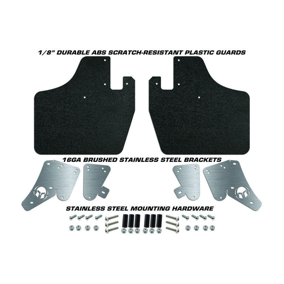 Комплект брызговиков /защита продольных рычагов Can-Am Maverick X3 /Polaris RZR 1000/900 /RZR XP Turbo 300Industries MF100 MF100