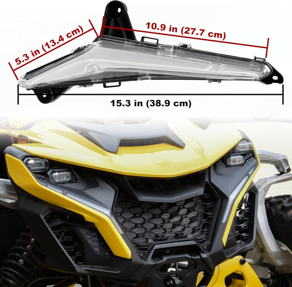 ДХО с поворотниками для Can-Am Maverick R 710007638  710007644 B0805-00210-CL