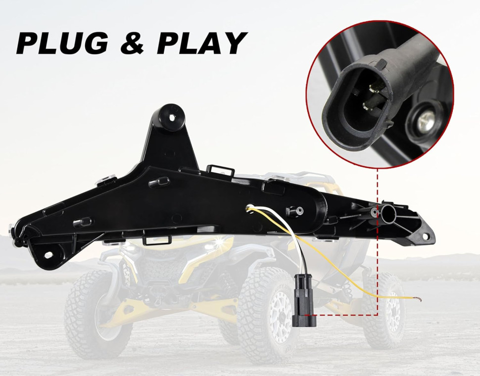 ДХО с поворотниками для Can-Am Maverick R 710007638  710007644 B0805-00210-CL