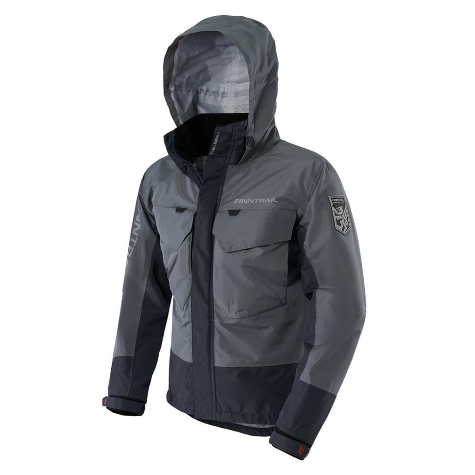 Куртка мужская Finntrail Coaster Grey 4023Grey_N Размер 3XL