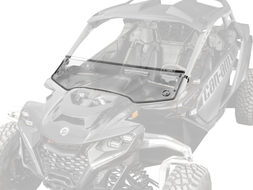 Стекло 1/2 Half Windshield Kemimoto для Can-Am Maverick R 715007321 HWS-CA-MAVR-001-71