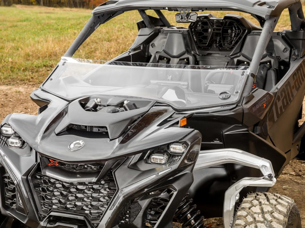 Стекло 1/2 Half Windshield Kemimoto для Can-Am Maverick R 715007321 HWS-CA-MAVR-001-71