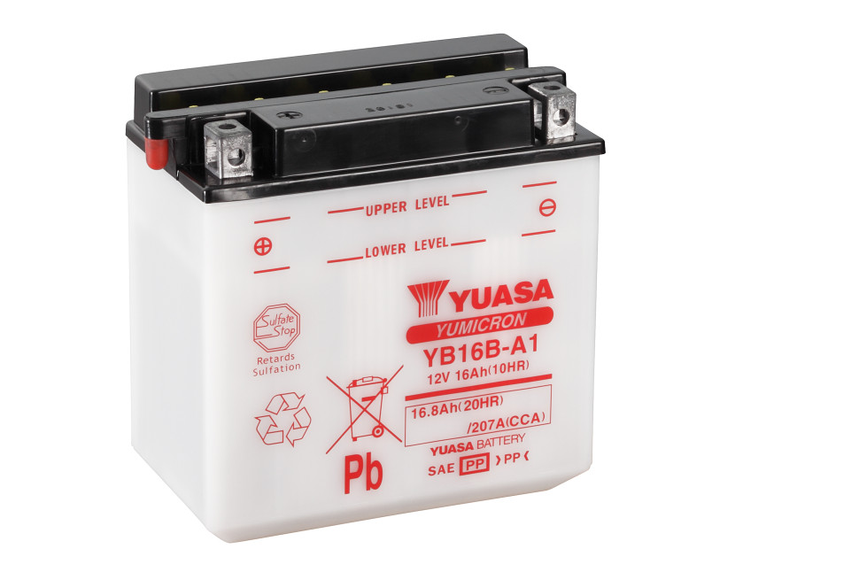 Аккумулятор Yuasa YB16B-A1