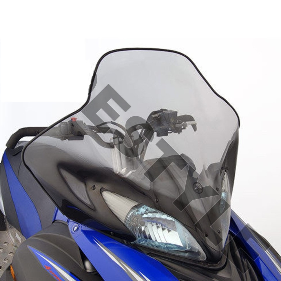 Ветровое стекло снегохода Yamaha Apex/Attak/RS Vector высокое WINDSHIELD X TALL SMA-8FT96-40-BK