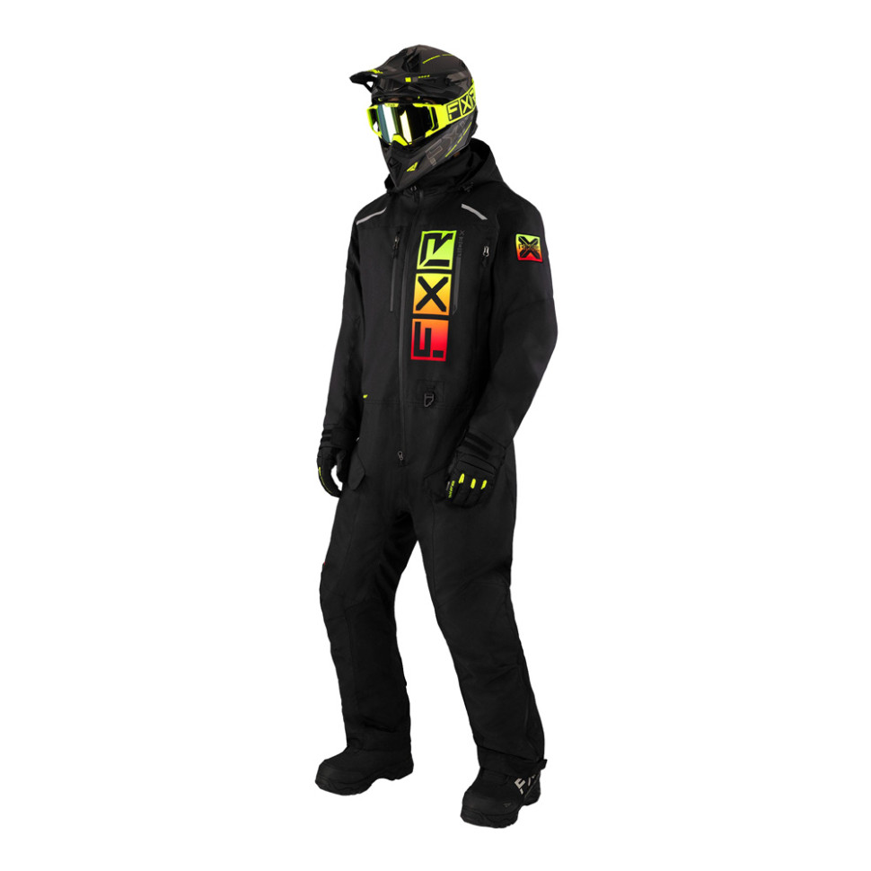 Комбинезон мужской FXR Recruit (Black Sherbert) F.A.S.T. с утеплителем 232813-1074 Размер M