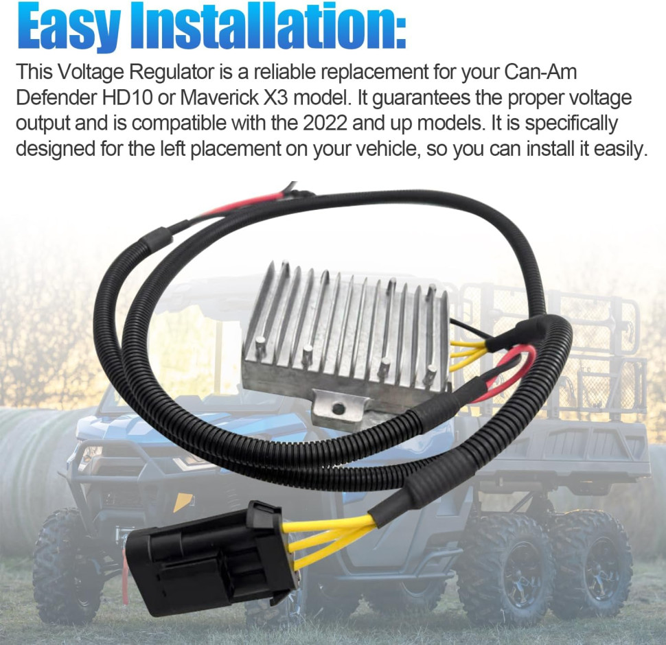 Реле заряда регулятор оригинал BRP Can-Am Maverick X3 21+ Defender Traxter 20+ 710006824 710006824N