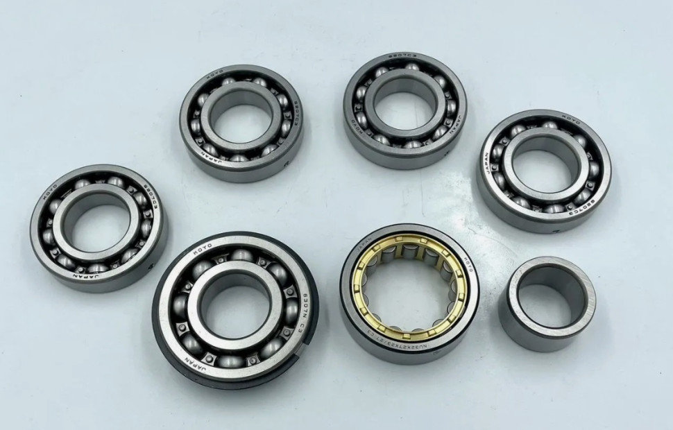 Комплект подшипников коленвала для гидроциклов Yamaha 1200 93390-000U4-00 93306-307U3-00 93306-20712-00  93306-207U2-00 Yamaha1200PK