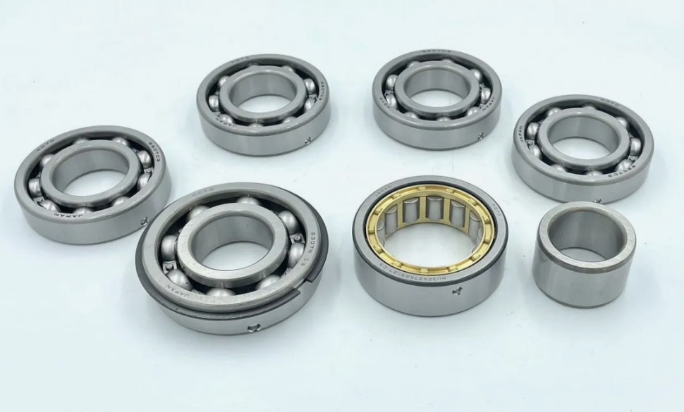 Комплект подшипников коленвала для гидроциклов Yamaha 1200 93390-000U4-00 93306-307U3-00 93306-20712-00  93306-207U2-00 Yamaha1200PK