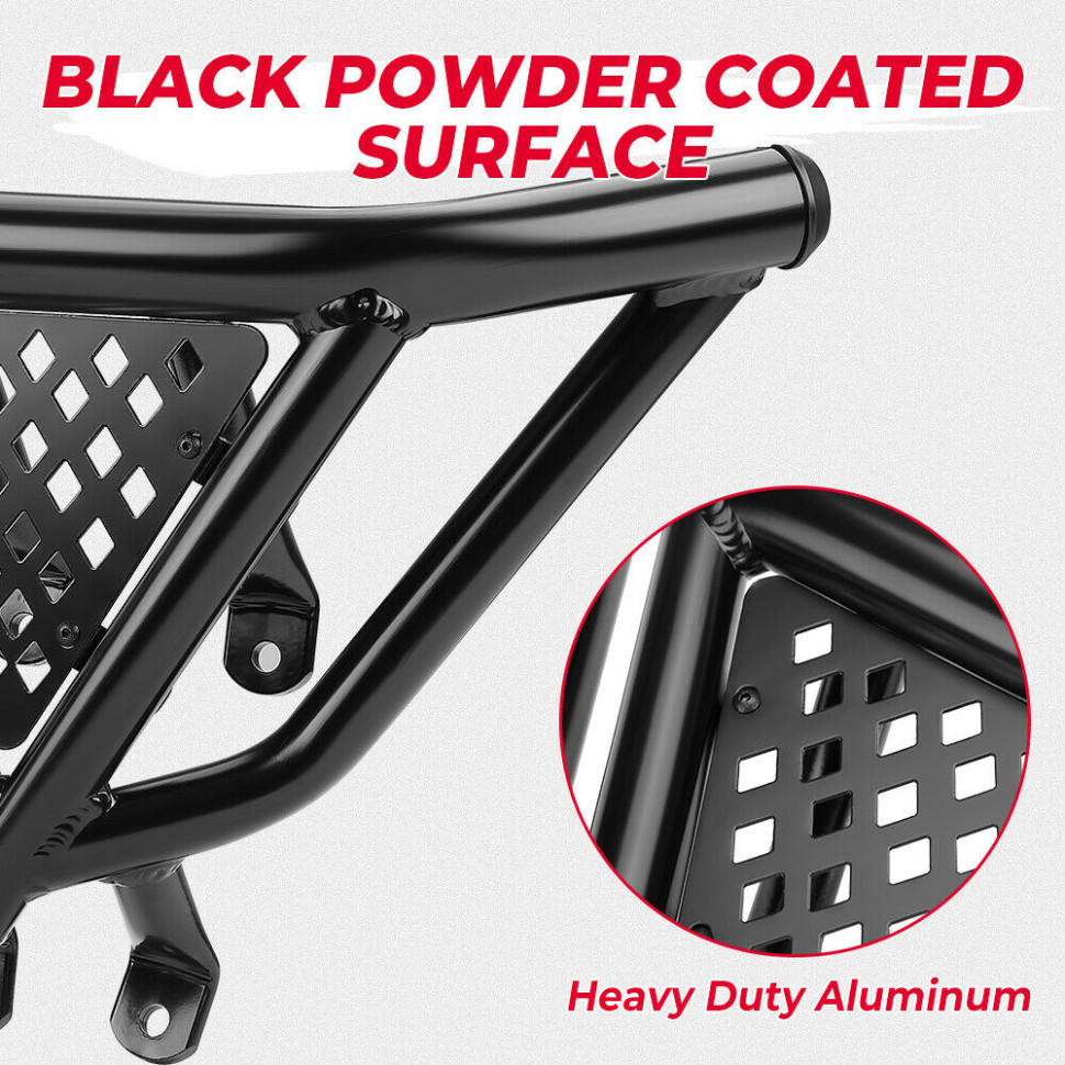 Бампер передний Kemimoto для Yamaha Raptor 700 FTVGB010BK