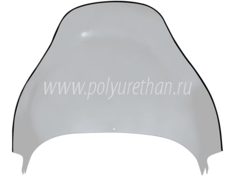 Стекло ветровое высокое для снегохода Тайга Варяг (высота 59см, толщина 2мм, МПК) 50-44-4211Pc C40700580