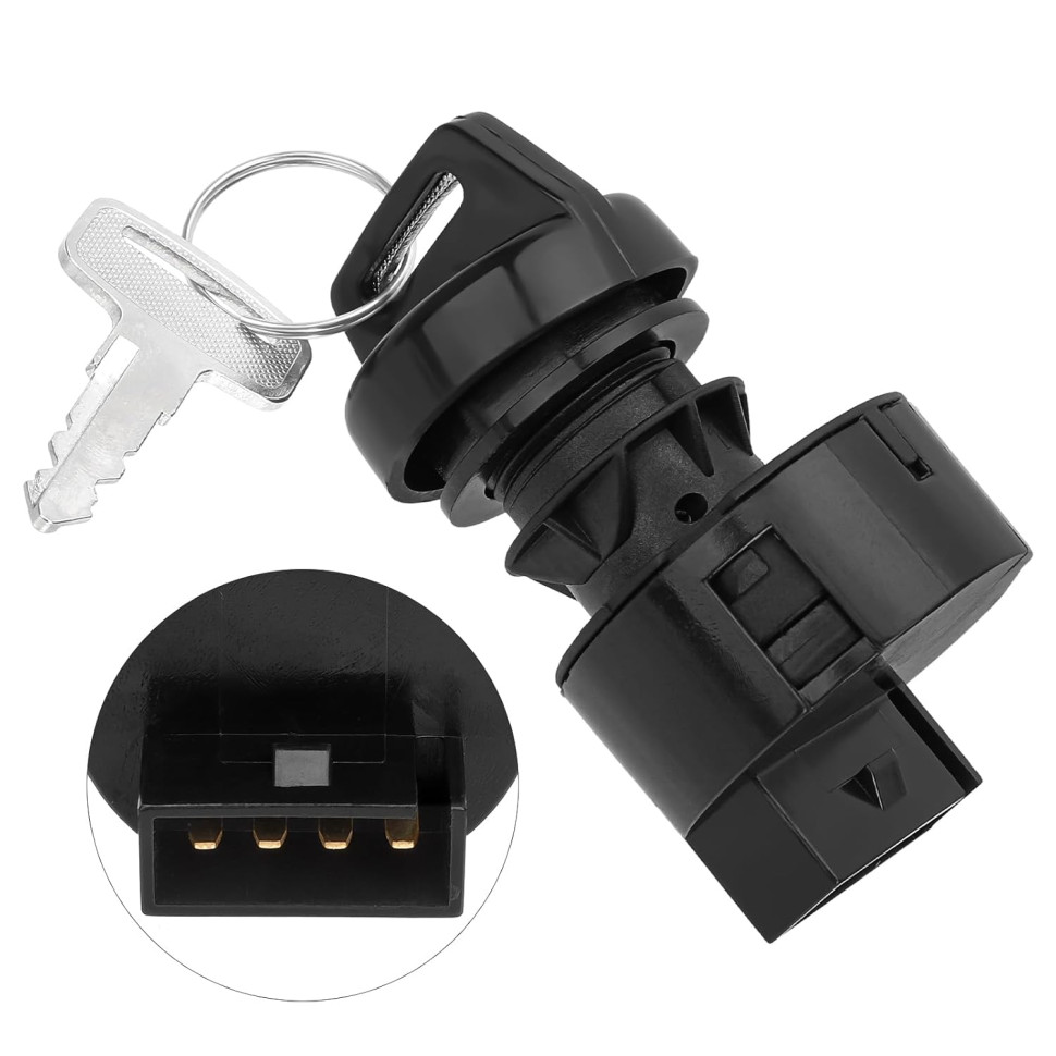Замок зажигания RiderLab 4pin 4 положения для Polaris General RZR XP 900 1000 401605 4016058 4016058N