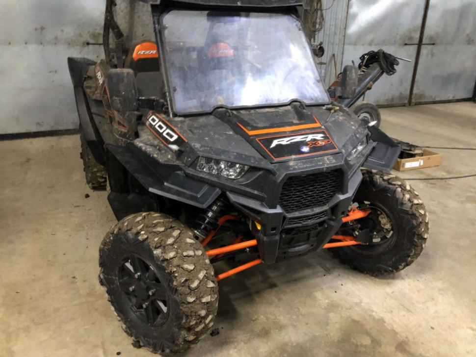Расширители арок PanzerBox для Polaris RZR1000 черные