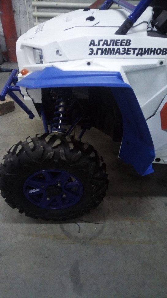 Расширители арок PanzerBox для Polaris RZR1000 черные